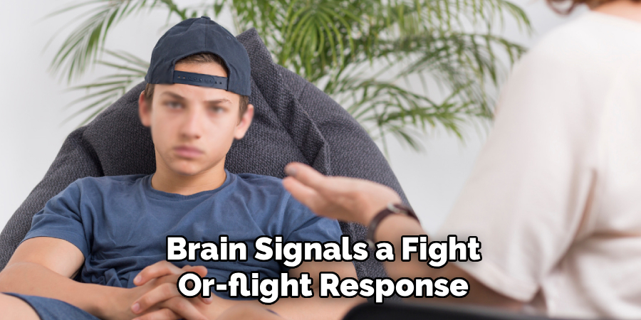 Brain Signals a Fight Or-flight Response