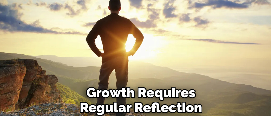 Growth Requires
Regular Reflection