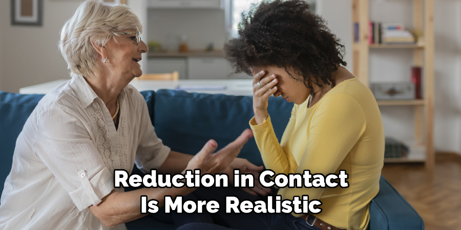 Reduction in Contact
Is More Realistic