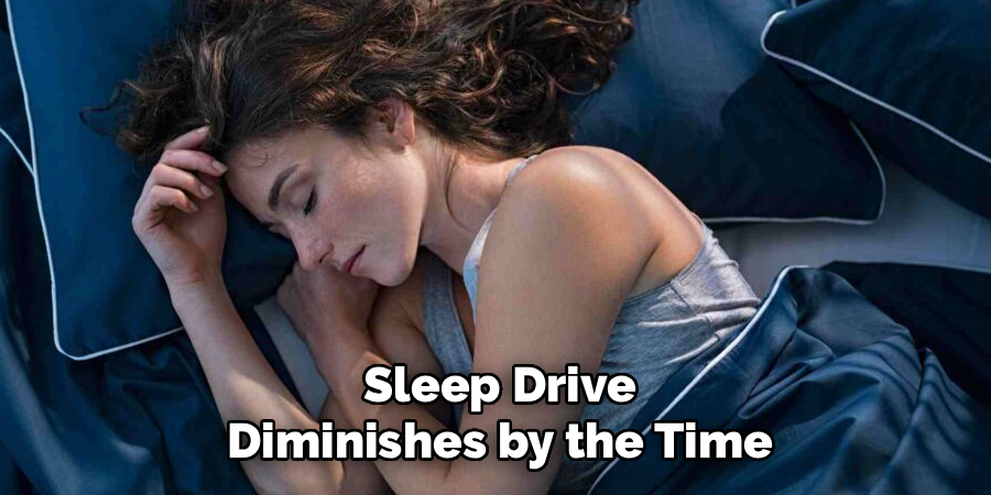 Sleep Drive
Diminishes by the Time