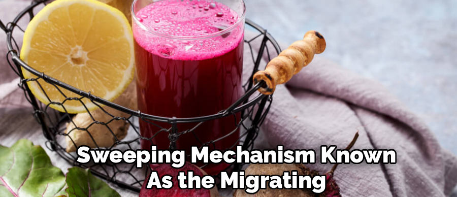 Sweeping Mechanism Known
As the Migrating