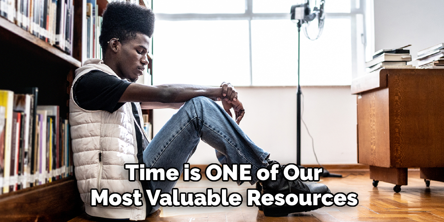 Time is ONE of Our
Most Valuable Resources