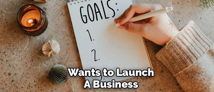 Wants to Launch
A Business