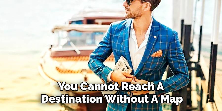 You Cannot Reach A 
Destination Without A Map